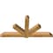 Ekena Millwork Kennewick Rough Sawn Timber Gable Bracket, Western Red Cedar, 84"W x 42"H x 6"D x 6"F, 12/12 Pitch GBW084X42X0606KEN00RWR - alternate 5